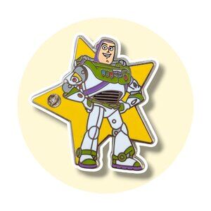 Buzz Lightyear Star Disney Toy Story Pin